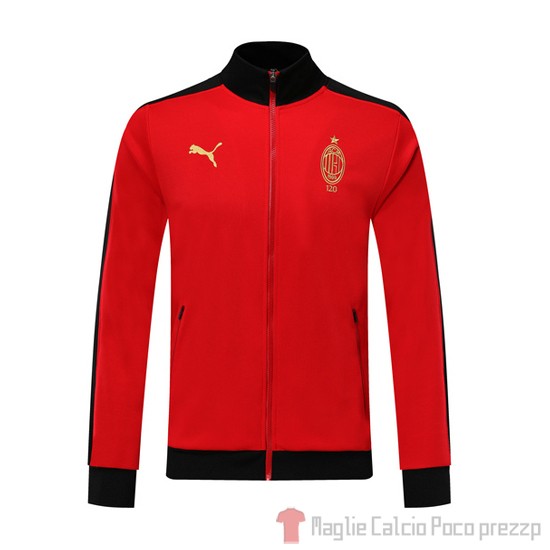 Giacca Milan 120 Anos 2019 Rosso - Clicca l'immagine per chiudere
